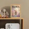 Hamster - Bloemen - Roze - Oranje Light Box met kabel (Kinderlampje) klein -sfeer2_kind