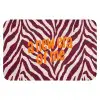 New era - Bordeaux - Zebraprint Badmat klein -3d