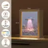 Ufo - Rozen - Pastelkleuren Light Box met kabel (Tafellamp) klein -USP_NL