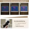 Brutaal - Grappig - Blauw Light Box met batterij (Wandlamp) middel -USP_dimbaarNL