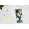 Boom - Modern - Verflook - Turquoise - Goud Telefoonhoesje Samsung Galaxy S10 Lite klein -oordopS10Lite