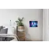 Eenhoorn - Sterren - Blauw textielposter latten blank klein -woonkamer