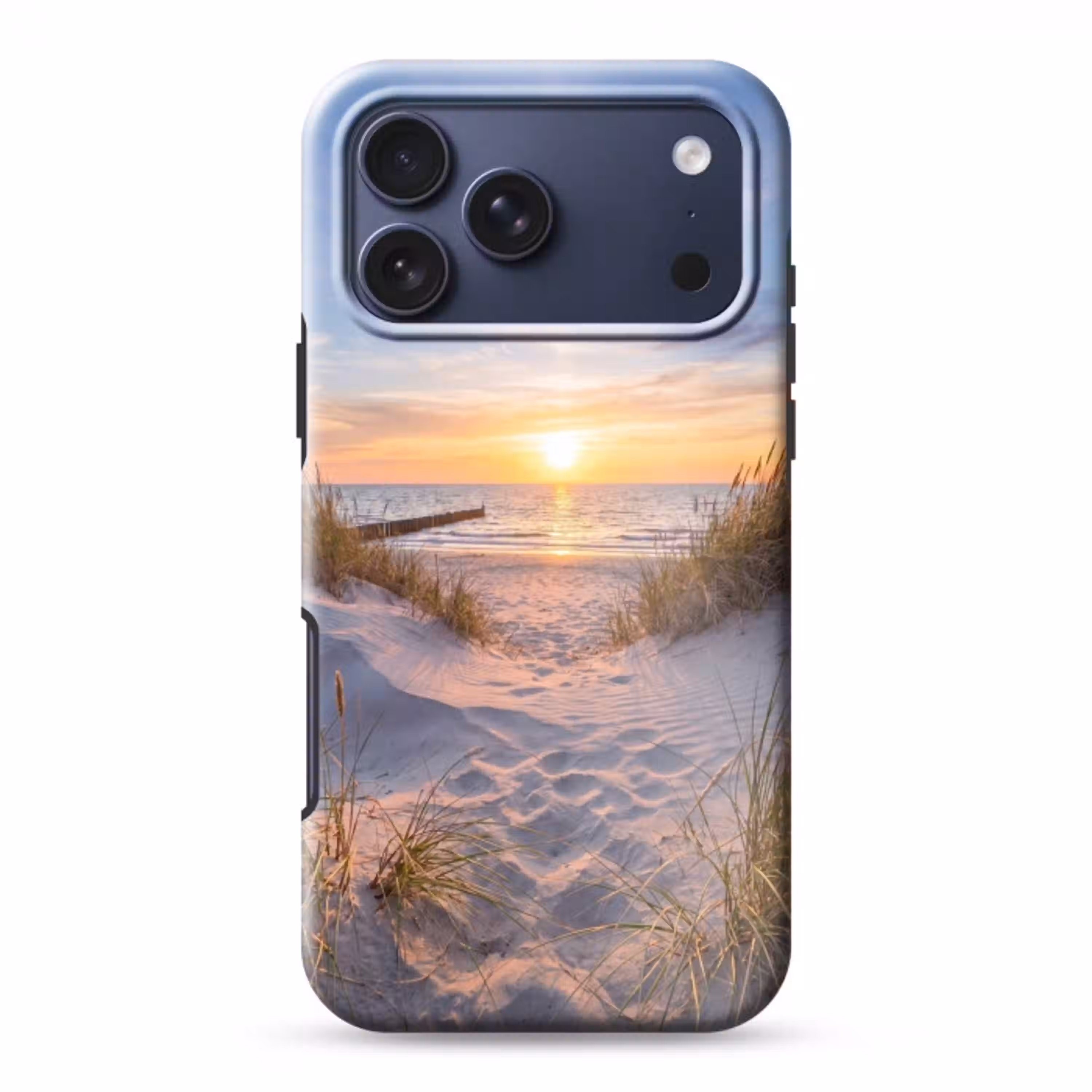 Strand - Zonsondergang - Natuur - Landschap Toughcase MagSafe Apple iPhone 17 Pro Max klein -3d