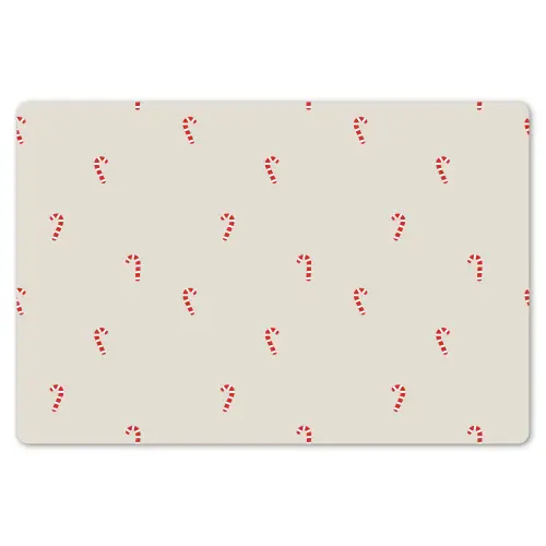 Patroon - Zuurstokken - Beige Placemat vinyl groot 368 -zzsfeer1_Kitchenyeah-website