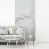 Beton - Grijs - Wit fotobehang vinyl groot -woonkamer