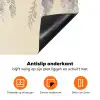 Specht - Bloemen - Paars Inductie beschermer vinyl 3mm klein -zzzzzzz-td-onderkant