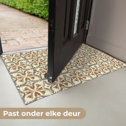 Siertegel - Patroon - Bruin Deurmat klein 898 -USP_NL