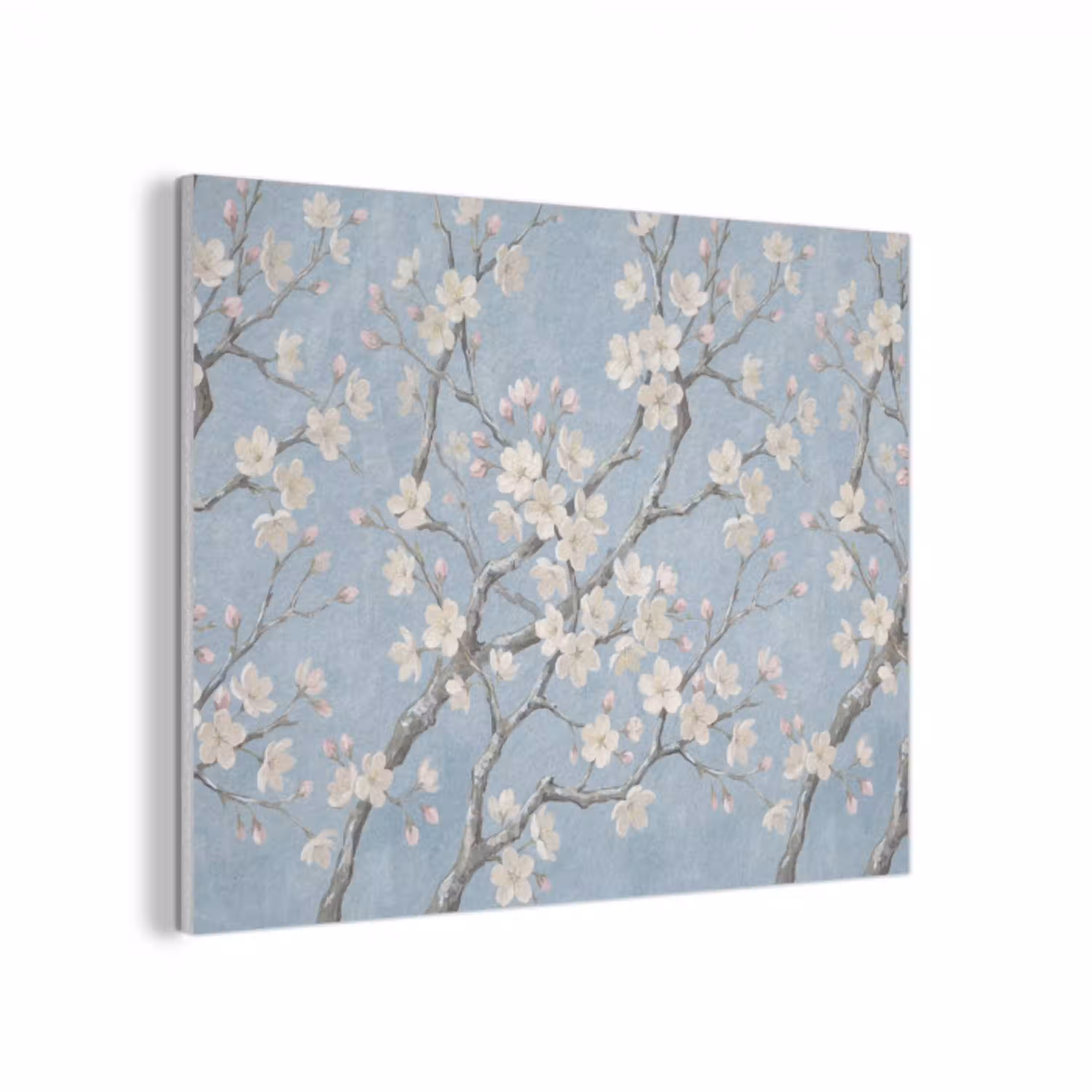 Takken - Kersenbloesem - Blauw PET vilt klein -3d