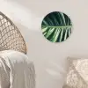 Tropisch - Inductie mat - Natuur - Inductie beschermer - Jungle Wandcirkel plexiglas klein -sfeer5
