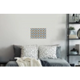 Klassiek - Geometrisch - Blauw Muursticker klein 286 -slaapkamer