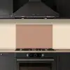 Beige - Kleur - Roze keuken achterwand spatscherm klein 900 -sfeer1