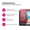 Zee - Roze - Cactus Inductie beschermer vinyl 3mm middel -zzzzzzz-lf-ups