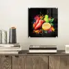 Paprika - Peer - Citroen - Graffiti - Verf - Abstract plexiglas 5mm klein -sfeer1
