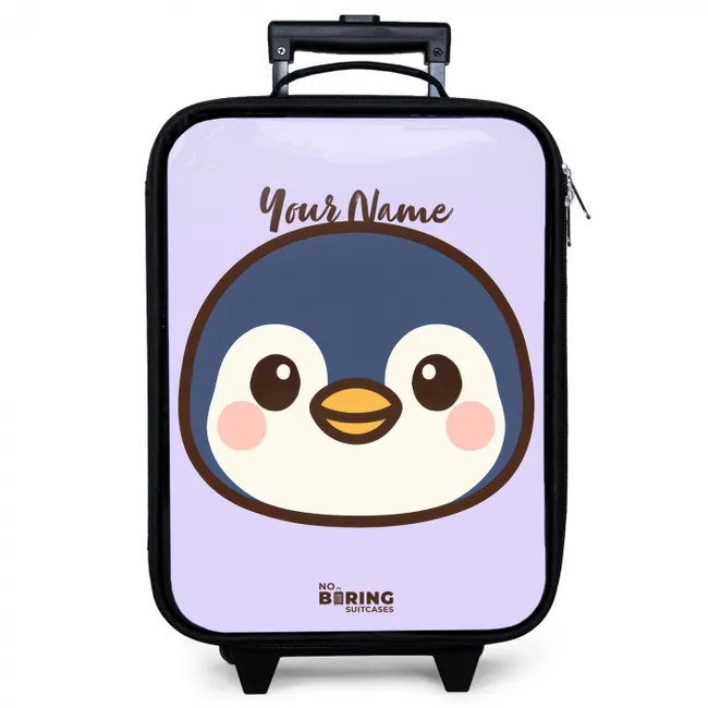 Pinguïn Kinderkoffer - Zwart klein -zzz_website3d
