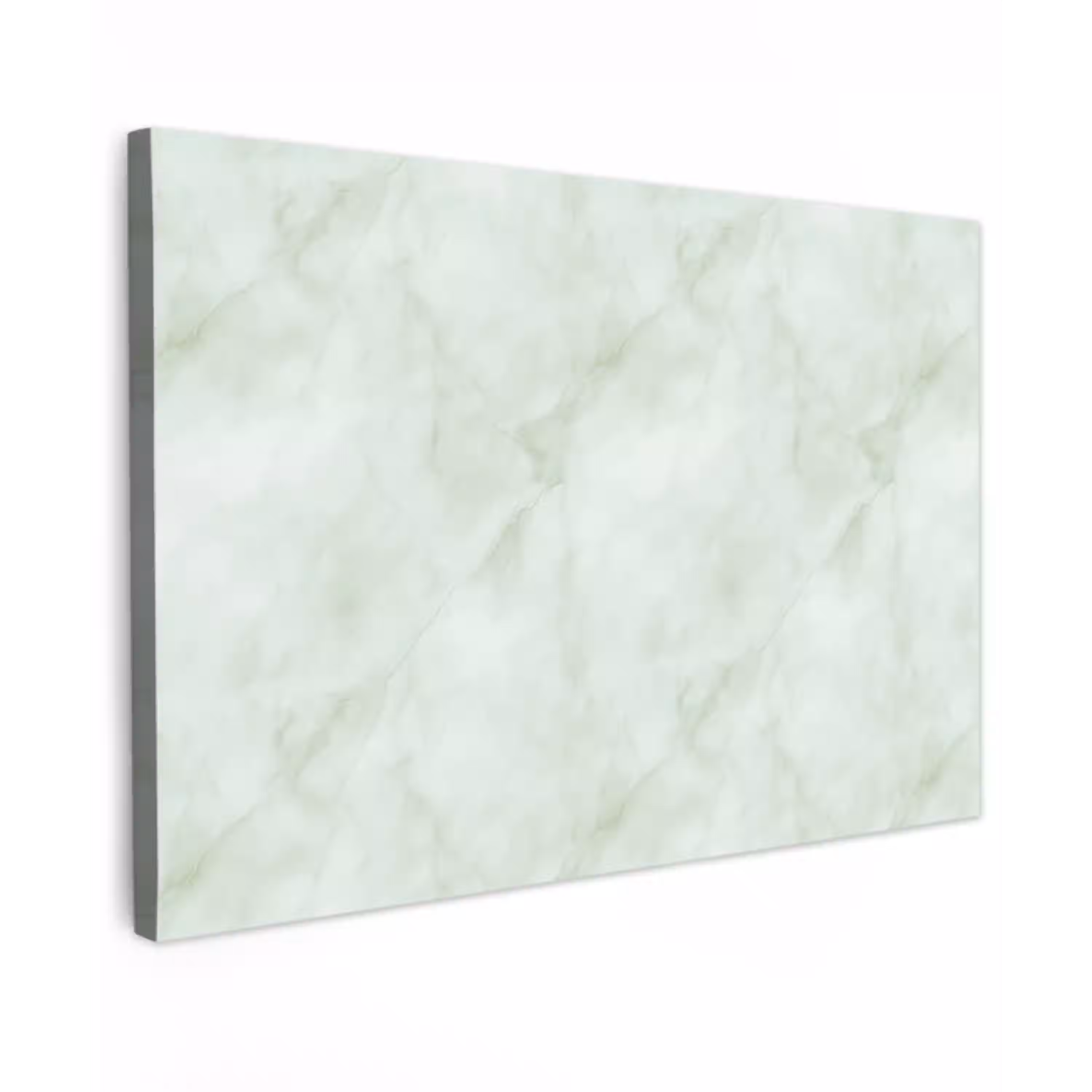 Groen - Marmer - Vloeiende aders canvas 2cm klein 34 -z3d