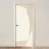 Beige - Abstract - Modern deurposter klein -3d_beige