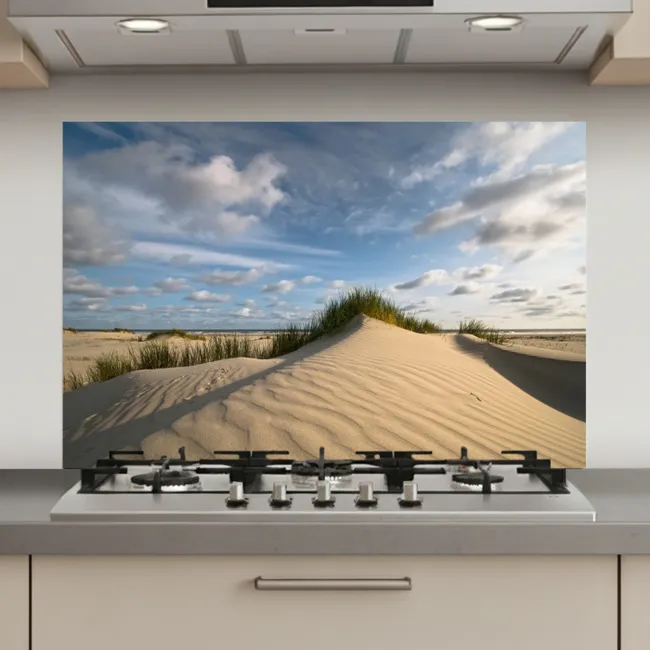 Strand - Zand - Nederland keuken achterwand spatscherm klein -3d_website