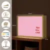 Yes you can do it - Rood - Roze Light Box met batterij (Wandlamp) middel -USP_websiteoverzichtDE