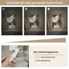 Vrouw - Golvende - Hoed Light Box met kabel (Tafellamp) klein -USP_dimbaarNL