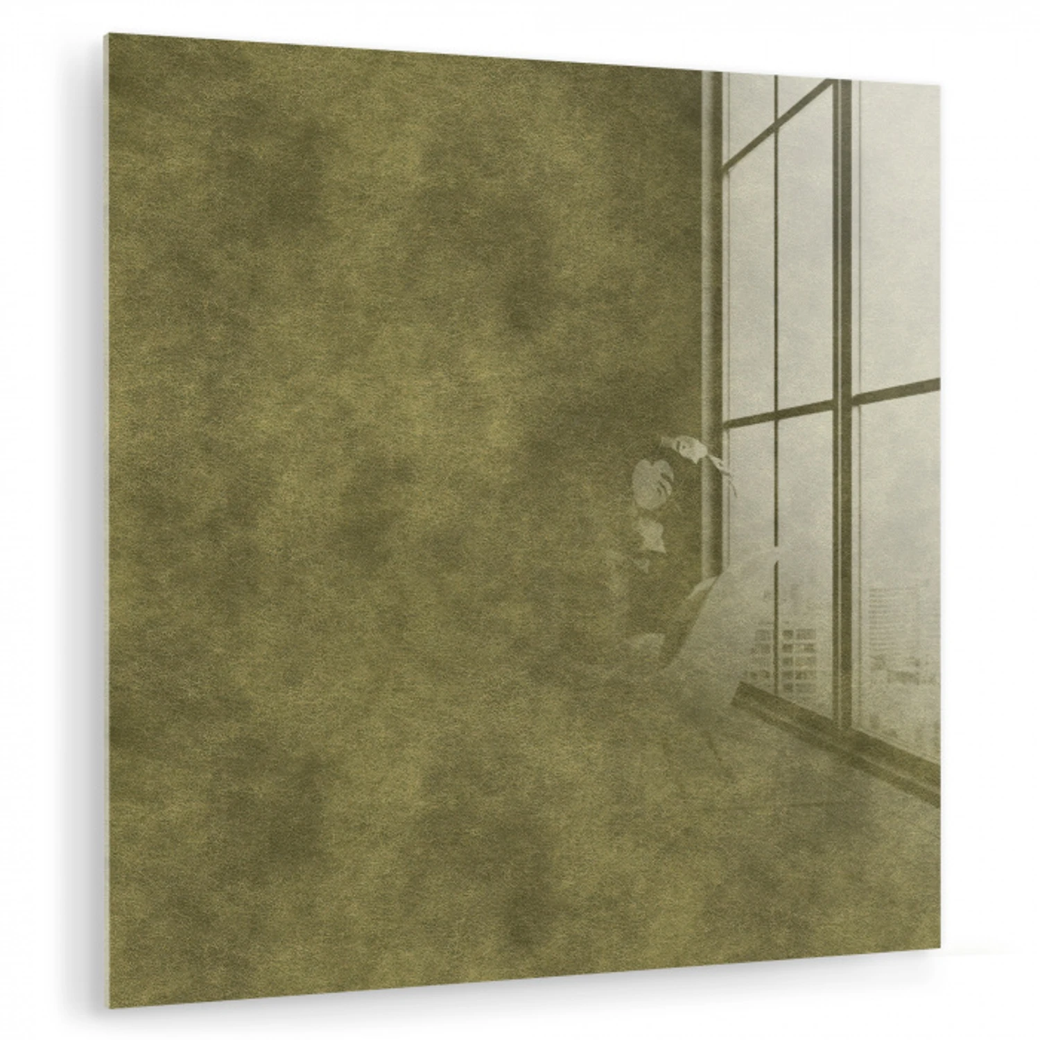 Textuur - Abstract - Groen plexiglas 5mm klein 11 -zzzproduct_nieuw