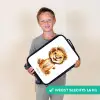 Baby leeuw Kinderkoffer - Zwart klein -sfeer4_NL