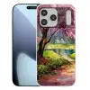 Watercolor - Natuur - Bomen - Kunst - Bloemen Telefoonhoesje iPhone 17 Pro Max klein -3d