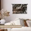 Marmer - Goud - Glitter - Luxe Wandkleed katoen klein -sfeer1