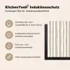 Minimalistisch - Strepen - Beige Inductie beschermer vinyl 3mm middel 274 -tsfeer2_DE