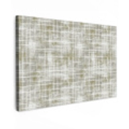 Linnen - Patroon - Groen canvas 2cm klein 34 -z3d