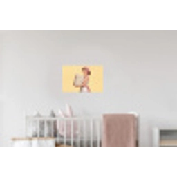 Handdoeken - Vrouw - Jurk - Roze Muursticker klein -kinderkamer