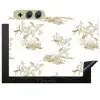 Wit - Apen - Beige Inductie beschemer met haakjes klein 777 -3d