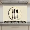 Zwart - Bestek - Rondje keuken achterwand spatscherm klein -3d_website