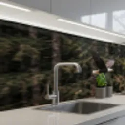 Zeearend - Vliegen - Bos - Natuur keuken achterwand 2 middel -3d_schuin