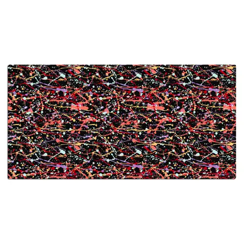 Spat - Abstract - Waterverf - Zacht Muismat XXL klein 681 -3d_leeg