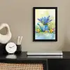 Lavendelbloemen - Quote - Gieter fotolijst zwart zonder passe partout klein -sfeer1