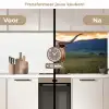 Longhorn - Landschap - Zonsondergang keuken achterwand 2 middel -voor-na2_NL