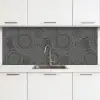 Design - Bohemian - Zonnebloem keuken achterwand 2 middel 871 -3d