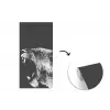Dieren - Leeuw - Zwart - Wit - Portret fotobehang vinyl groot -3d