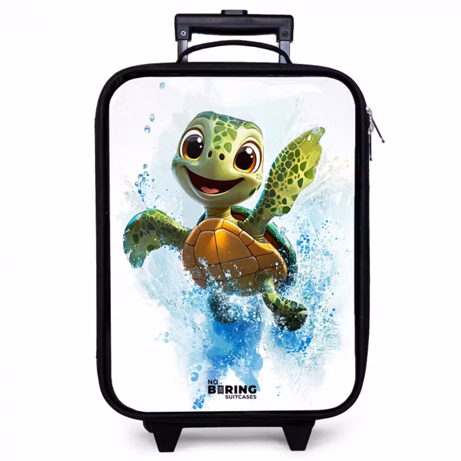 Kinderkoffer - Schildkröte - Wasser - Grün