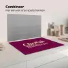 Cherish every moment - Cocktailglas - Bordeaux Inductie beschermer vinyl 3mm klein -wsfeer7_website