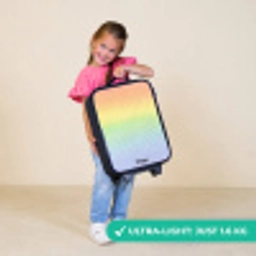 Pastel regenboog van krijt Kinderkoffer - Zwart klein -sfeer2_UK