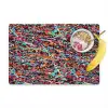 Spat - Abstract - Waterverf - Multi Placemat vinyl groot 368 -zzzproduct_Kitchenyeah-website