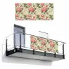 Klassiek - Botanisch - Veelkleurig Balkonbeschermer Duitsland klein 596 -3d