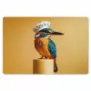 Ijsvogel - Pilaar - Koksmuts - Vogel Placemat vinyl groot -zzsfeer1_Kitchenyeah-website