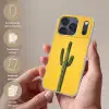 Cactus - Groen - Minimalistisch Telefoonhoesje iPhone 17 Pro Max klein -sfeer3_NL