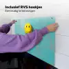 Ballon - Geel - Smiley Inductie beschemer met haakjes middel -ky-ophangen-nl