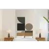 Aardetinten - Abstracte compositie - Eenvoudige vormen fotobehang vinyl groot -bed