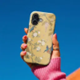IJsvogels - Bloesem - Geel Toughcase MagSafe Apple iPhone 17 klein -Sfeer1V