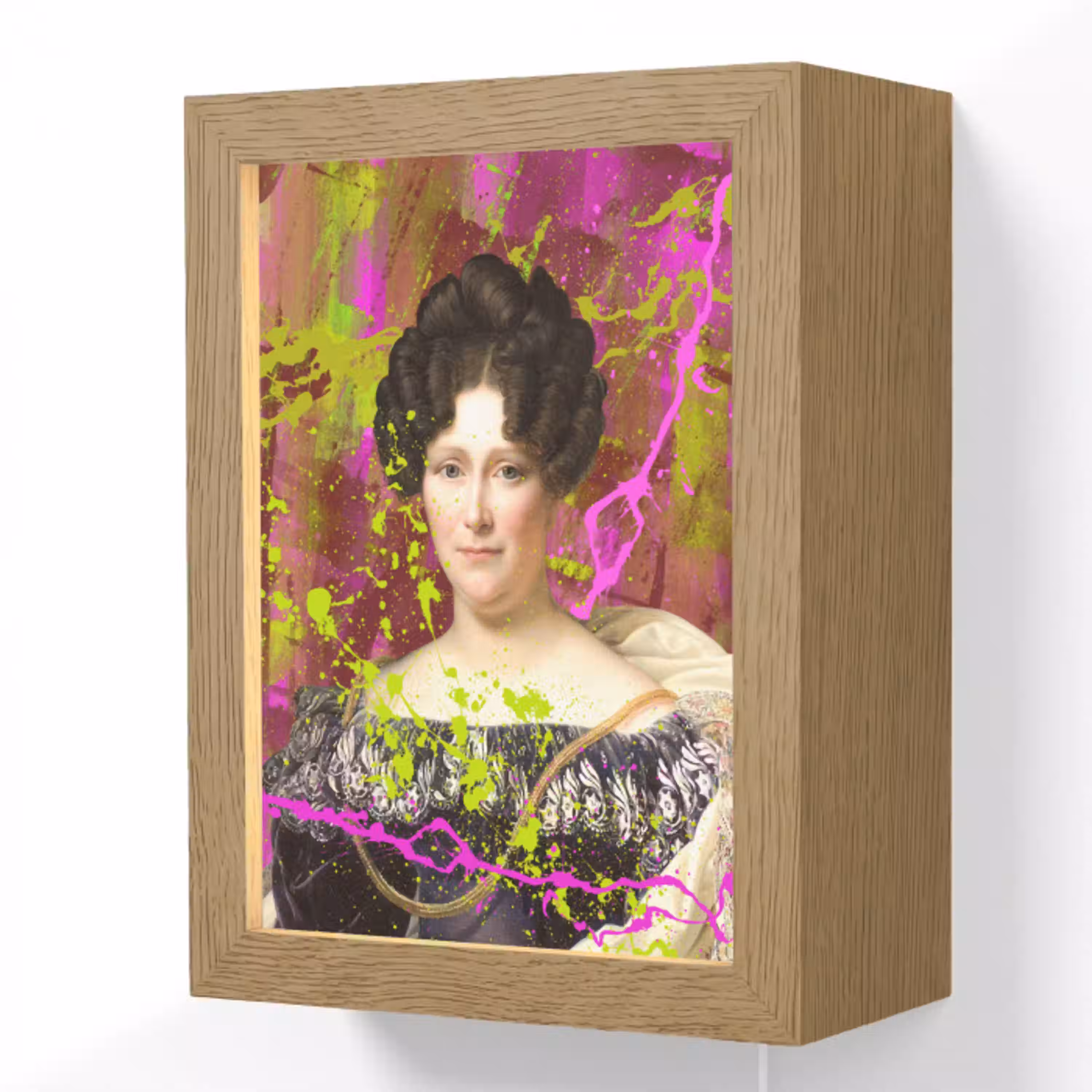 Johanna Henriette Engelen - Dubois Drahonet - Neon Light Box met kabel (Wandlamp) klein -3d