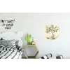 Vaas - Keramiek - Olijftakken Wandcirkel aluminium klein -kinderkamer